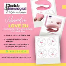 VIBRADOR LOVE 2U ACUATICO MAXIMO PLACER Y ORGASMOS SEXSHOP PTE PIEDRA